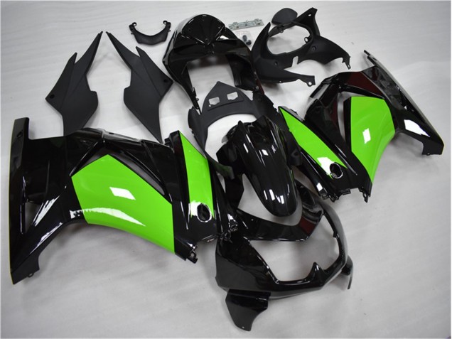 Cheap 2008-2012 Black Green Kawasaki EX250 Motorcycle Fairing UK Cheap 2008-2012 Black Green Kawasaki EX250 Motorcycle Fairing UK