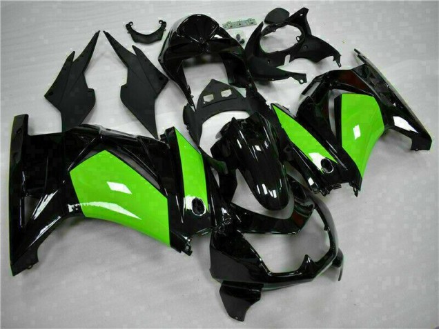 Cheap 2008-2012 Black Green Kawasaki EX250 Motorbike Fairings UK Cheap 2008-2012 Black Green Kawasaki EX250 Motorbike Fairings UK