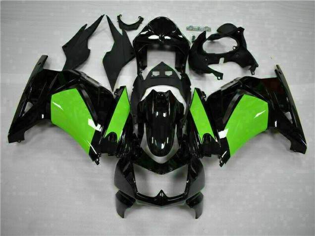 Cheap 2008-2012 Black Green Kawasaki EX250 Motorbike Fairings UK Cheap 2008-2012 Black Green Kawasaki EX250 Motorbike Fairings UK