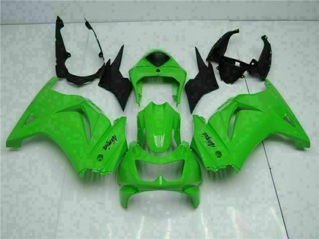 Cheap 2008-2012 Green Black Ninja Kawasaki EX250 Motorcycle Fairing Kit UK Cheap 2008-2012 Green Black Ninja Kawasaki EX250 Motorcycle Fairing Kit UK