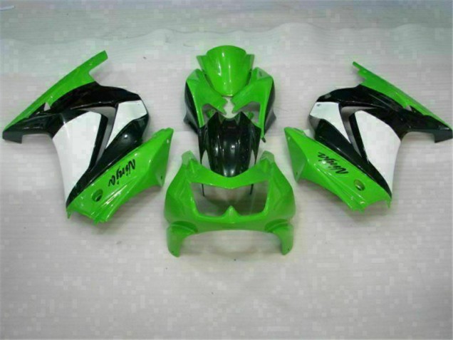 Cheap 2008-2012 Green Black Ninja Kawasaki EX250 Motorbike Fairing UK Cheap 2008-2012 Green Black Ninja Kawasaki EX250 Motorbike Fairing UK