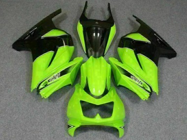 Cheap 2008-2012 Green Black Ninja Kawasaki EX250 Motor Bike Fairings UK