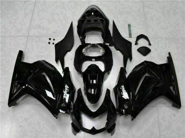Cheap 2008-2012 Black Ninja Kawasaki EX250 Bike Fairing Kit UK