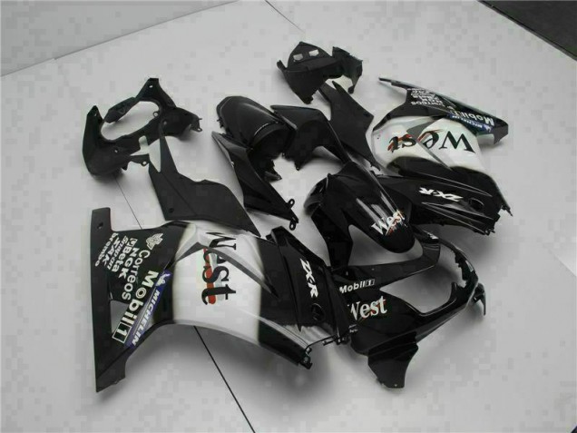 Cheap 2008-2012 Black West Kawasaki EX250 Motorcycle Fairings Kits UK Cheap 2008-2012 Black West Kawasaki EX250 Motorcycle Fairings Kits UK