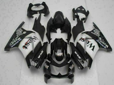 Cheap 2008-2012 Black West Kawasaki EX250 Motorcycle Fairings Kits UK