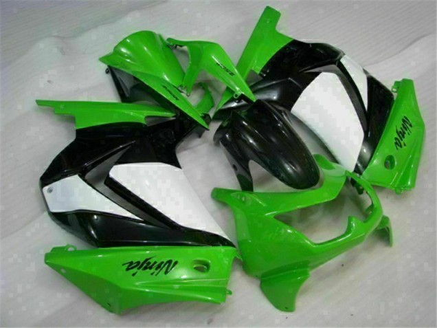 Cheap 2008-2012 Green Black Ninja Kawasaki EX250 Moto Fairings UK Cheap 2008-2012 Green Black Ninja Kawasaki EX250 Moto Fairings UK