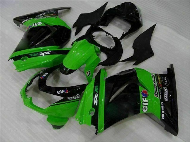 Cheap 2008-2012 Black Green Kawasaki EX250 Motorcylce Fairings UK Cheap 2008-2012 Black Green Kawasaki EX250 Motorcylce Fairings UK
