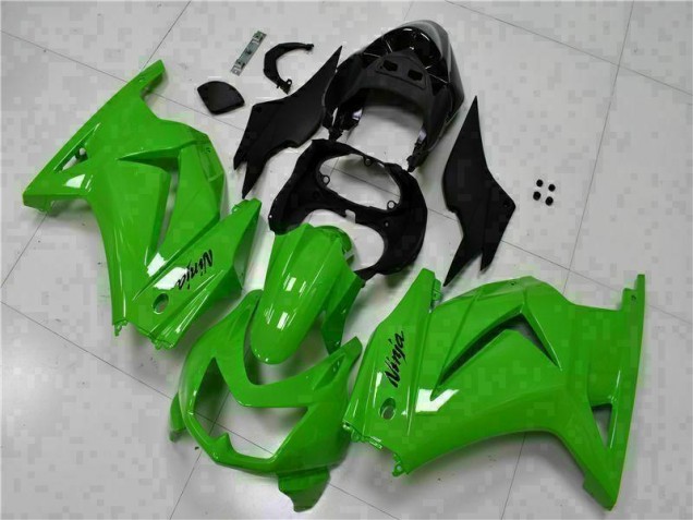 Cheap 2008-2012 Green Black Ninja Kawasaki EX250 Motorcycle Fairing Kits UK Cheap 2008-2012 Green Black Ninja Kawasaki EX250 Motorcycle Fairing Kits UK