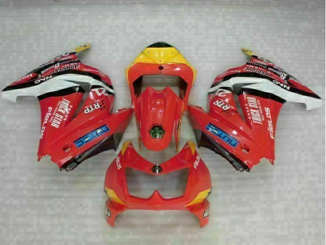 Cheap 2008-2012 Red Yellow Kawasaki EX250 Motorcycle Fairing Kit UK Cheap 2008-2012 Red Yellow Kawasaki EX250 Motorcycle Fairing Kit UK