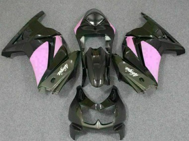 Cheap 2008-2012 Black Pink Ninja Kawasaki EX250 Motorcycle Replacement Fairings UK