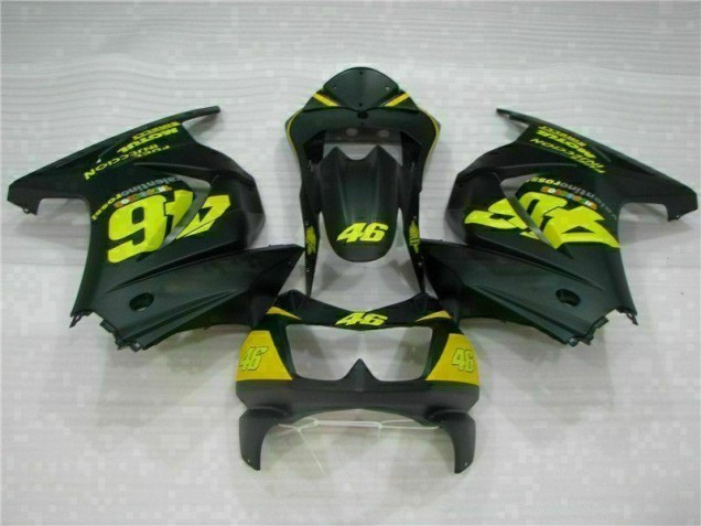 Cheap 2008-2012 Black Yellow 46 Kawasaki EX250 Motorcycle Fairings Kit UK Cheap 2008-2012 Black Yellow 46 Kawasaki EX250 Motorcycle Fairings Kit UK