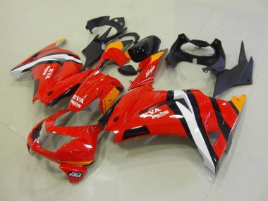 Cheap 2008-2012 Red Black Kawasaki ZX250R Motor Bike Fairings UK