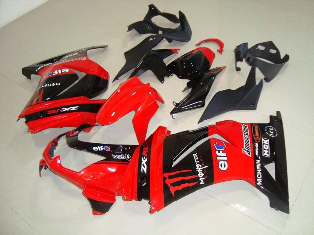 Cheap 2008-2012 Red Monster Kawasaki ZX250R Motor Fairings UK Cheap 2008-2012 Red Monster Kawasaki ZX250R Motor Fairings UK