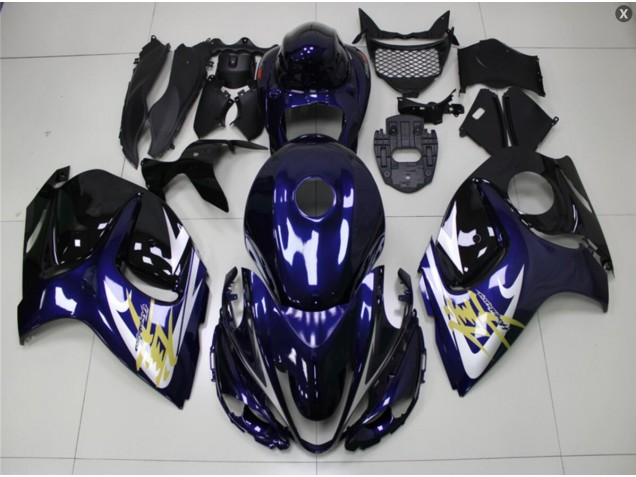 Cheap 2008-2019 Blue Gold Suzuki GSXR 1300 Hayabusa Motorcycle Bodywork UK
