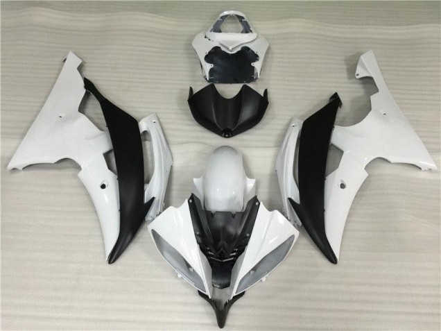 Cheap 2008-2016 White Black Yamaha YZF R6 Bike Fairings & Bodywork UK Cheap 2008-2016 White Black Yamaha YZF R6 Bike Fairings & Bodywork UK