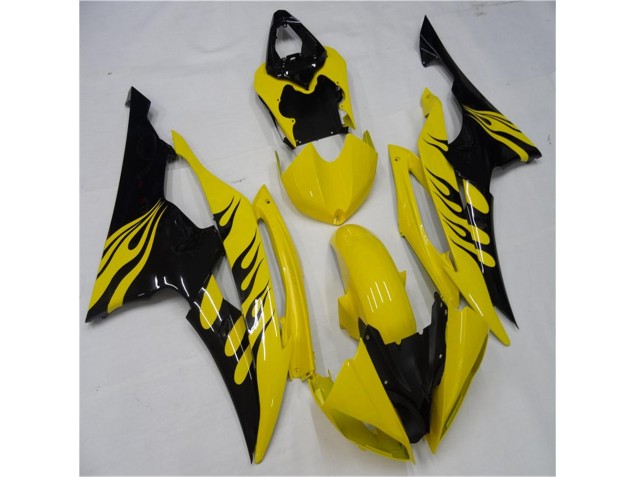 Cheap 2008-2016 Yellow Black Yamaha YZF R6 Motorcycle Replacement Fairings UK Cheap 2008-2016 Yellow Black Yamaha YZF R6 Motorcycle Replacement Fairings UK