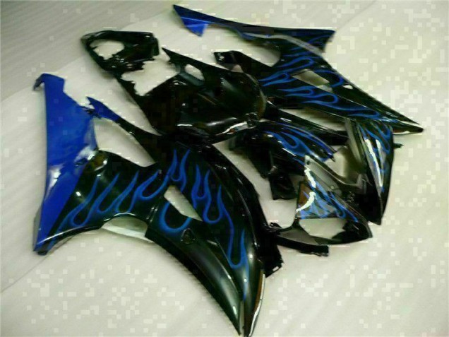 Cheap 2008-2016 Blue Flame Black Yamaha YZF R6 Motorcylce Fairings UK Cheap 2008-2016 Blue Flame Black Yamaha YZF R6 Motorcylce Fairings UK