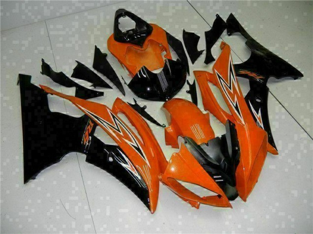 Cheap 2008-2016 Orange Black Yamaha YZF R6 Motorcycle Fairings Kit UK Cheap 2008-2016 Orange Black Yamaha YZF R6 Motorcycle Fairings Kit UK