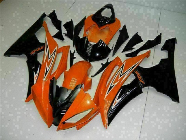 Cheap 2008-2016 Orange Black Yamaha YZF R6 Motorcycle Fairings Kit UK Cheap 2008-2016 Orange Black Yamaha YZF R6 Motorcycle Fairings Kit UK