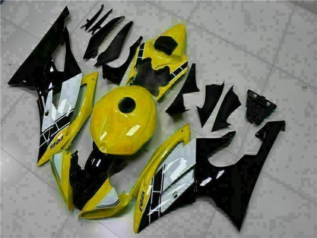 Cheap 2008-2016 Yellow Black Yamaha YZF R6 Motorcycle Fairings Kits UK Cheap 2008-2016 Yellow Black Yamaha YZF R6 Motorcycle Fairings Kits UK