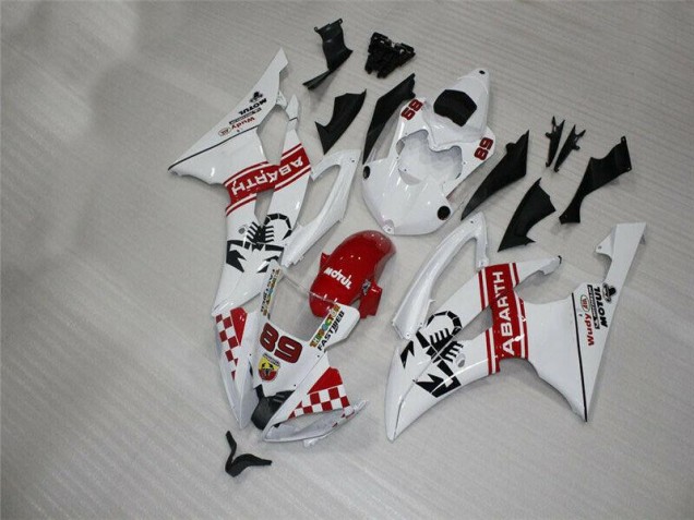 Cheap 2008-2016 White Yamaha YZF R6 Motorbike Fairings UK Cheap 2008-2016 White Yamaha YZF R6 Motorbike Fairings UK