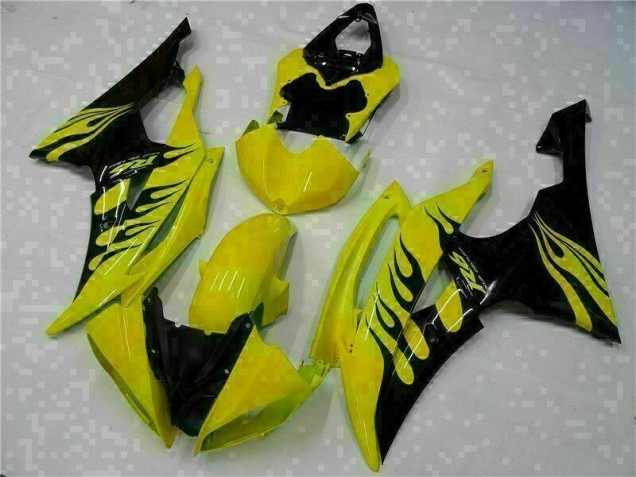 Cheap 2008-2016 Yellow Black Yamaha YZF R6 Motorcycle Fairing Kits UK Cheap 2008-2016 Yellow Black Yamaha YZF R6 Motorcycle Fairing Kits UK