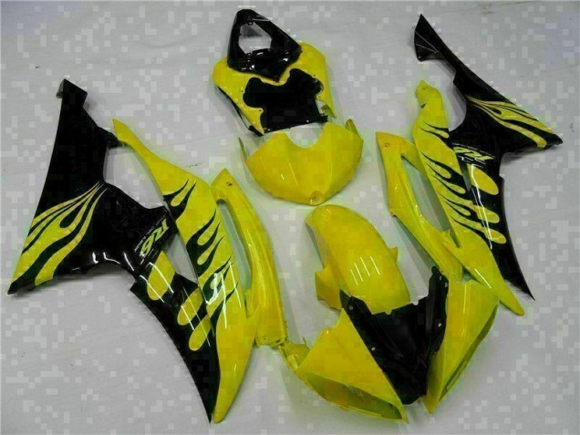 Cheap 2008-2016 Yellow Black Yamaha YZF R6 Motorcycle Fairing Kits UK Cheap 2008-2016 Yellow Black Yamaha YZF R6 Motorcycle Fairing Kits UK