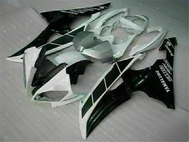 Cheap 2008-2016 White Black Yamaha YZF R6 Motorcycle Fairings UK Cheap 2008-2016 White Black Yamaha YZF R6 Motorcycle Fairings UK