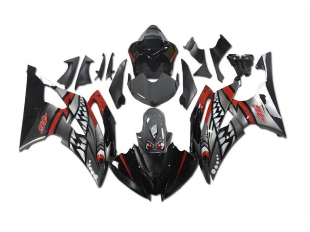 Cheap 2008-2016 Grey Red Shark Yamaha YZF R6 Motorbike Fairing UK Cheap 2008-2016 Grey Red Shark Yamaha YZF R6 Motorbike Fairing UK