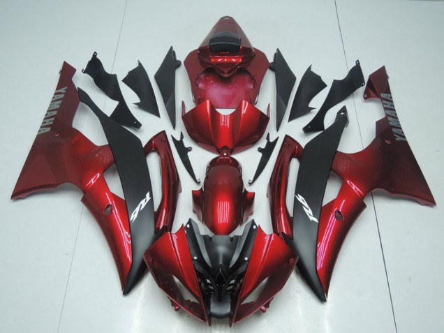 Cheap 2008-2016 Candy Red and Black Yamaha YZF R6 Bike Fairings UK Cheap 2008-2016 Candy Red and Black Yamaha YZF R6 Bike Fairings UK