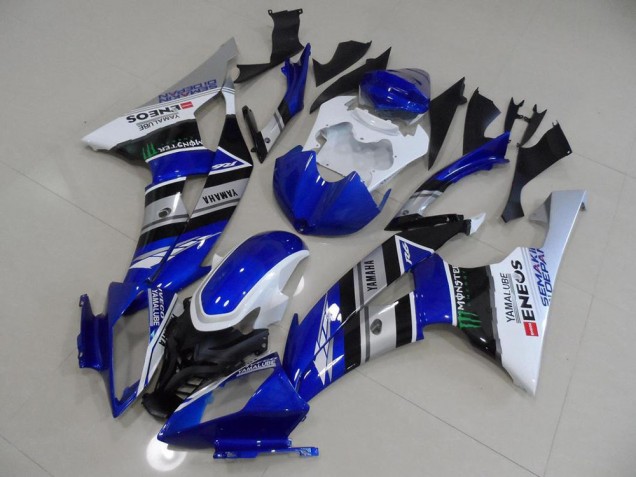 Cheap 2008-2016 Blue White ENEOS Yamaha YZF R6 Bike Fairings UK Cheap 2008-2016 Blue White ENEOS Yamaha YZF R6 Bike Fairings UK