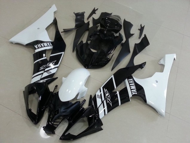 Cheap 2008-2016 White and Black Yamaha YZF R6 Motorcycle Fairings UK Cheap 2008-2016 White and Black Yamaha YZF R6 Motorcycle Fairings UK