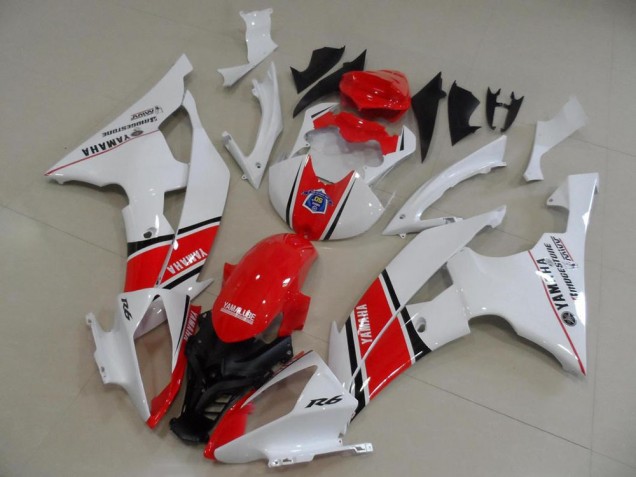 Cheap 2008-2016 Red White OEM Style Yamaha YZF R6 Motorcycle Bodywork UK Cheap 2008-2016 Red White OEM Style Yamaha YZF R6 Motorcycle Bodywork UK