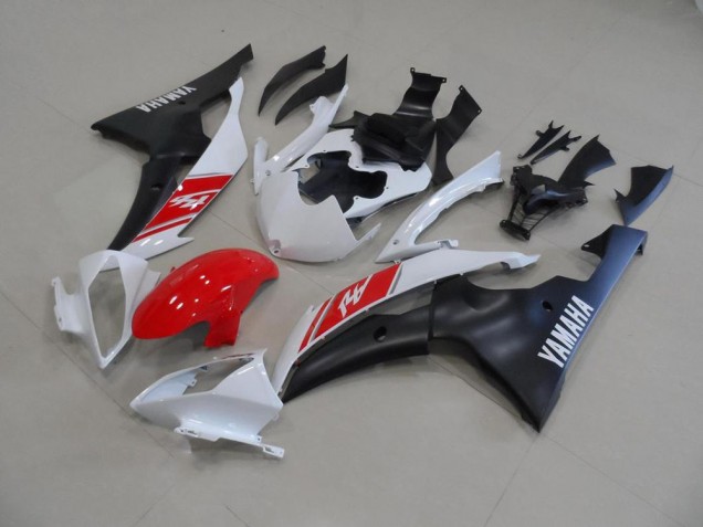 Cheap 2008-2016 White and Matte Black Yamaha YZF R6 Moto Fairings UK Cheap 2008-2016 White and Matte Black Yamaha YZF R6 Moto Fairings UK