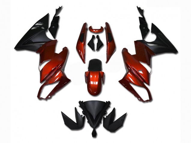 Cheap 2009-2011 Red Kawasaki EX650 Bike Fairing UK Cheap 2009-2011 Red Kawasaki EX650 Bike Fairing UK