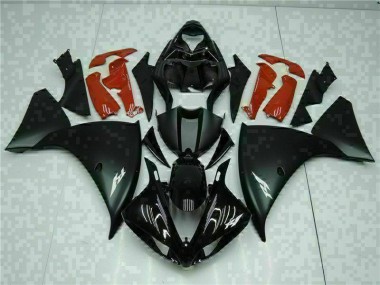 Cheap 2009-2011 Black Red Yamaha YZF R1 Motorbike Fairing UK