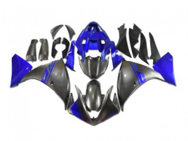Cheap 2009-2011 Grey Blue Yamaha YZF R1 Motor Bike Fairings UK Cheap 2009-2011 Grey Blue Yamaha YZF R1 Motor Bike Fairings UK