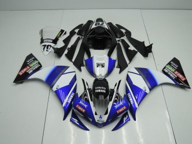 Cheap 2009-2011 Blue Black Sterilgarda Yamaha YZF R1 Motor Bike Fairings UK