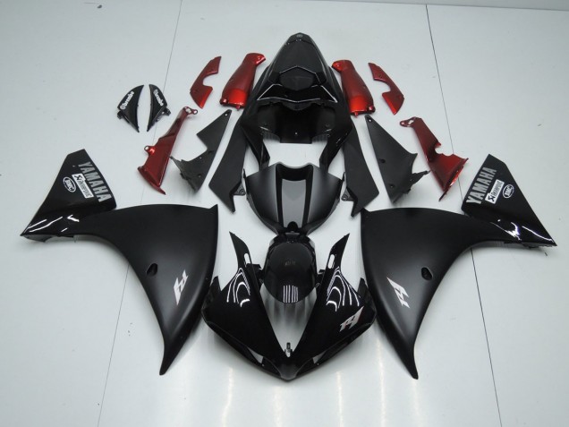 Cheap 2009-2011 Matte Black Yamaha YZF R1 Motorbike Fairing Kits UK Cheap 2009-2011 Matte Black Yamaha YZF R1 Motorbike Fairing Kits UK