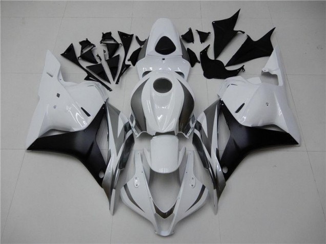 Cheap 2009-2012 White Silver Black Honda CBR600RR Motor Bike Fairings UK