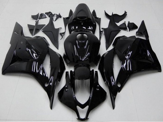 Cheap 2009-2012 Glossy Black Honda CBR600RR Bike Fairing Kit UK