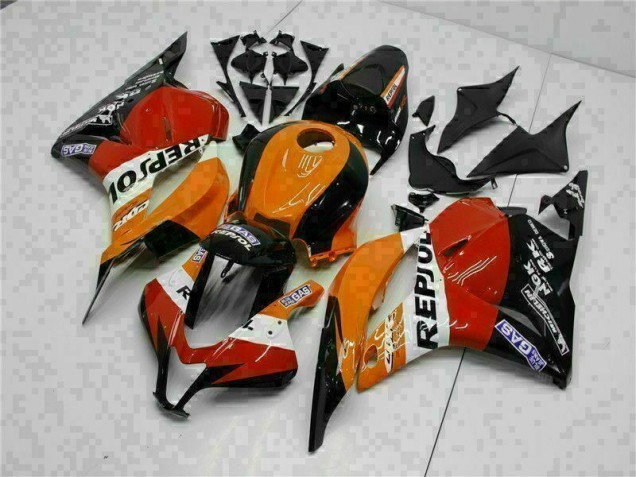 Cheap 2009-2012 Orange Repsol Honda CBR600RR Motor Fairings UK Cheap 2009-2012 Orange Repsol Honda CBR600RR Motor Fairings UK