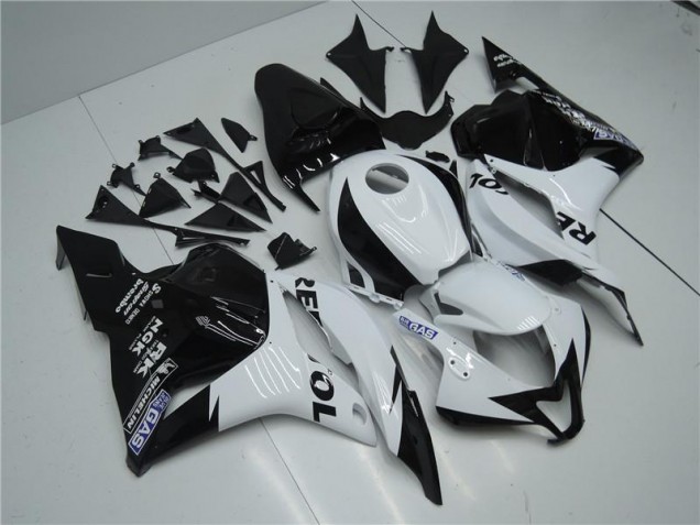 Cheap 2009-2012 White Black Honda CBR600RR Motorcycle Replacement Fairings UK