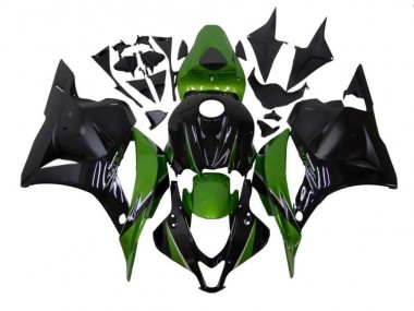 Cheap 2009-2012 Green Black Honda CBR600RR Motorcycle Fairings Kit UK