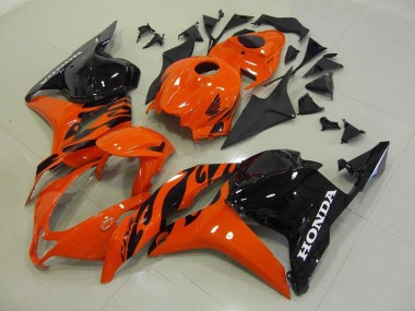 Cheap 2009-2012 Orange Black Honda CBR600RR Motorcycle Fairing Kits UK