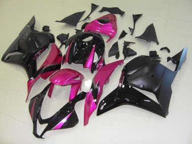Cheap 2009-2012 Pink Black Honda CBR600RR Motorcycle Fairings Kit UK