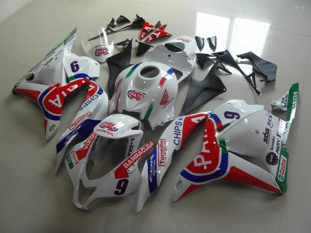 Cheap 2009-2012 Red White Pata Honda CBR600RR Motorcycle Fairing Kit UK Cheap 2009-2012 Red White Pata Honda CBR600RR Motorcycle Fairing Kit UK