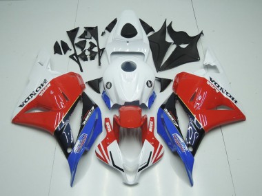 Cheap 2009-2012 White Motul Red Blue Honda CBR600RR Bike Fairings UK