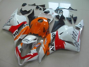 Cheap 2009-2012 White New Repsol Honda CBR600RR Replacement Motorcycle Fairings UK