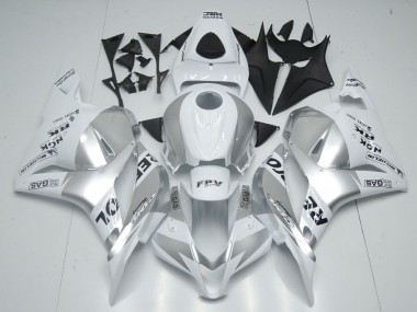 Cheap 2009-2012 White Silver Repsol Honda CBR600RR Bike Fairing Kit UK